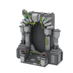 496PCS Forgotten Portal - A Phone Animated Terrain Piece For Your Fantasy Setting MOC Building Block Bricks |MocPixel