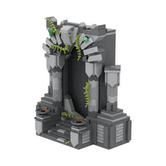 496PCS Forgotten Portal - A Phone Animated Terrain Piece For Your Fantasy Setting MOC Building Block Bricks |MocPixel