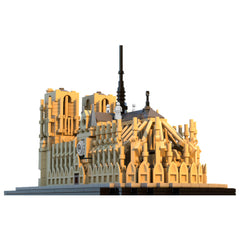 1041PCS Notre-Dame De Paris 1:800 MOC Building Block Bricks |MocPixel