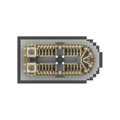 1041PCS Notre-Dame De Paris 1:800 MOC Building Block Bricks |MocPixel