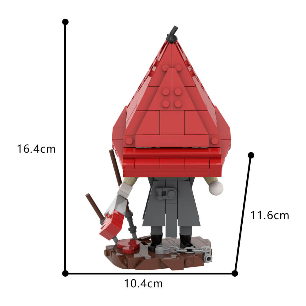 202PCS Silent Hill Pyramid Head MOC Building Block Bricks |MocPixel Lego alternative store 
