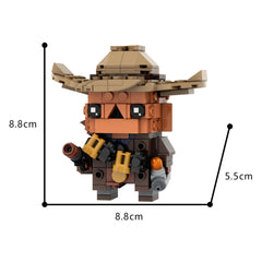 257PCS Ghoul -Fellout MOC Building Block Bricks |MocPixel