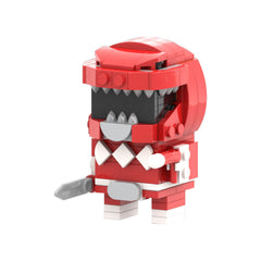 115PCS Red Power Brickheadz MOC Building Block Bricks |MocPixel