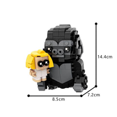 322PCS Kong Brickheadz - KK MOC Building Block Bricks |MocPixel
