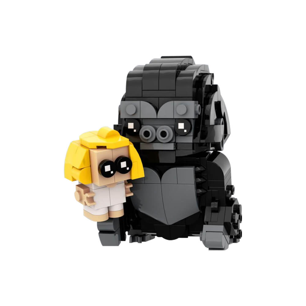 322PCS Kong Brickheadz - KK MOC Building Block Bricks |MocPixel
