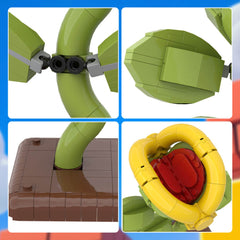 254PCS Hidden Vine Desk Ornament - Display Figure - Super Mariio Bros MOC Building Block Bricks |MocPixel
