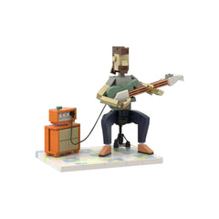 341PCS Jam Session Guitarist MOC Building Block Bricks |MocPixel