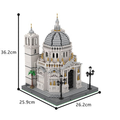 4136PCS Basilica di Santa Maria Della Salute MOC Building Block Bricks |MocPixel