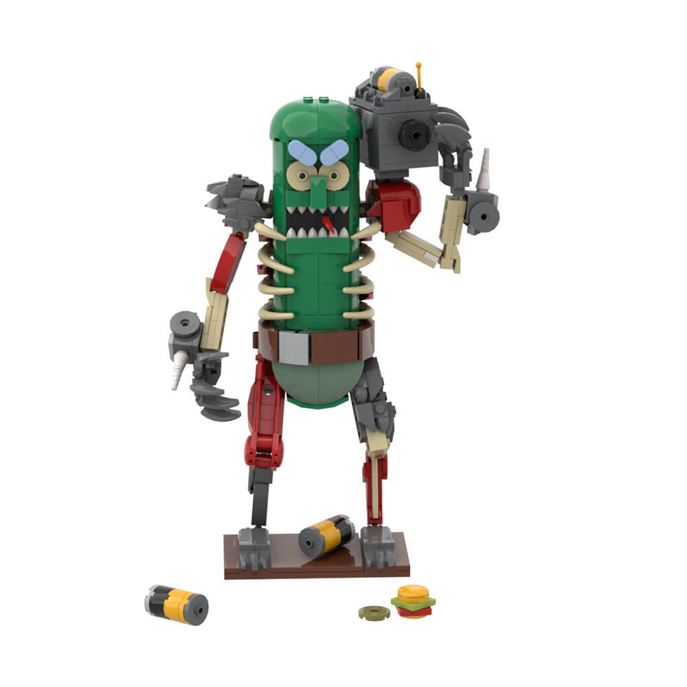 460PCS Rick And Morrty Mr. Pickles MOC Building Block Bricks |MocPixel Lego alternative store 
