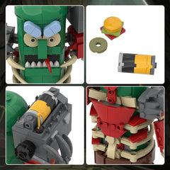 460PCS Rick And Morrty Mr. Pickles MOC Building Block Bricks |MocPixel Lego alternative store 
