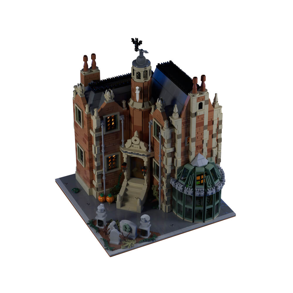 2142PCS Modular Haunted Mansion MOC Building Block Bricks |MocPixel