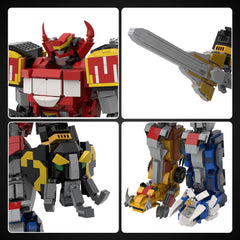2112PCS Mighty Morphin Power Ranngers MOC Building Block Bricks |MocPixel