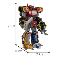 2112PCS Mighty Morphin Power Ranngers MOC Building Block Bricks |MocPixel