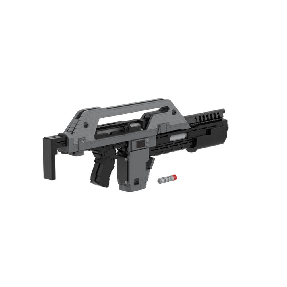 2296PCS Aliens M41A Pulse Rifle 1:1 Replica MOC Building Block Bricks |MocPixel