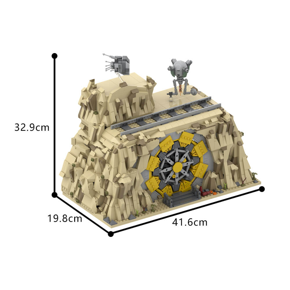 2408PCS Fallout Shelter MOC Building Block Bricks |MocPixel Lego alternative store