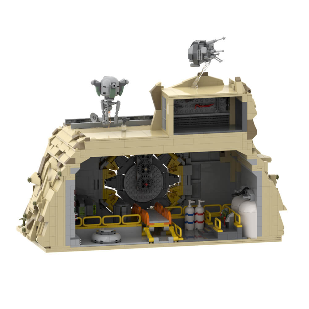 2408PCS Fallout Shelter MOC Building Block Bricks |MocPixel Lego alternative store