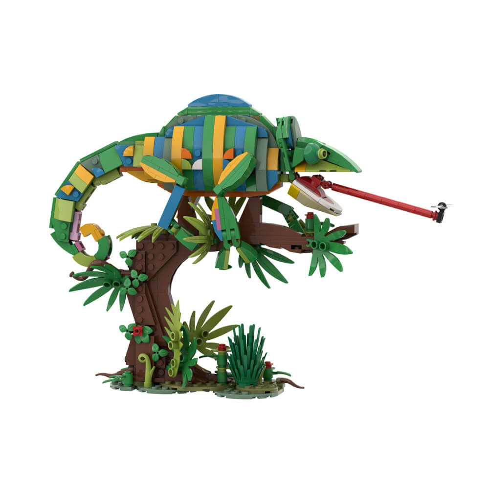 544PCS Chameleon MOC Building Block Bricks |MocPixel