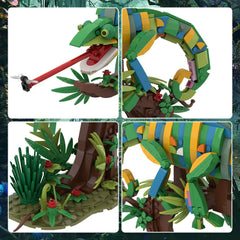 544PCS Chameleon MOC Building Block Bricks |MocPixel