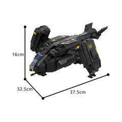 929PCS Pelican-1 Extraction Shuttle (Helldivers 2) MOC Building Block Bricks |MocPixel