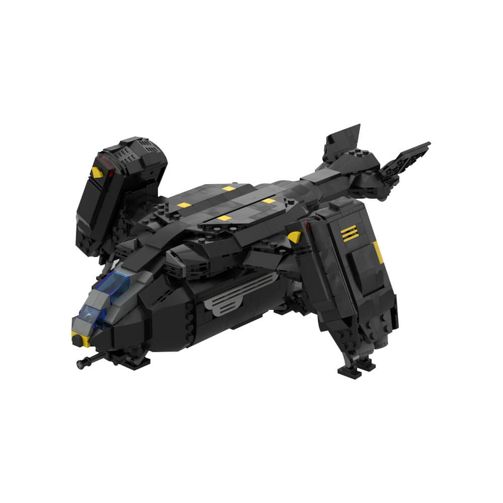 929PCS Pelican-1 Extraction Shuttle (Helldivers 2) MOC Building Block Bricks |MocPixel