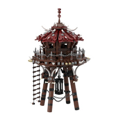 1195PCS Orc Archery Tower MOC Building Block Bricks |MocPixel