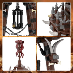 1195PCS Orc Archery Tower MOC Building Block Bricks |MocPixel