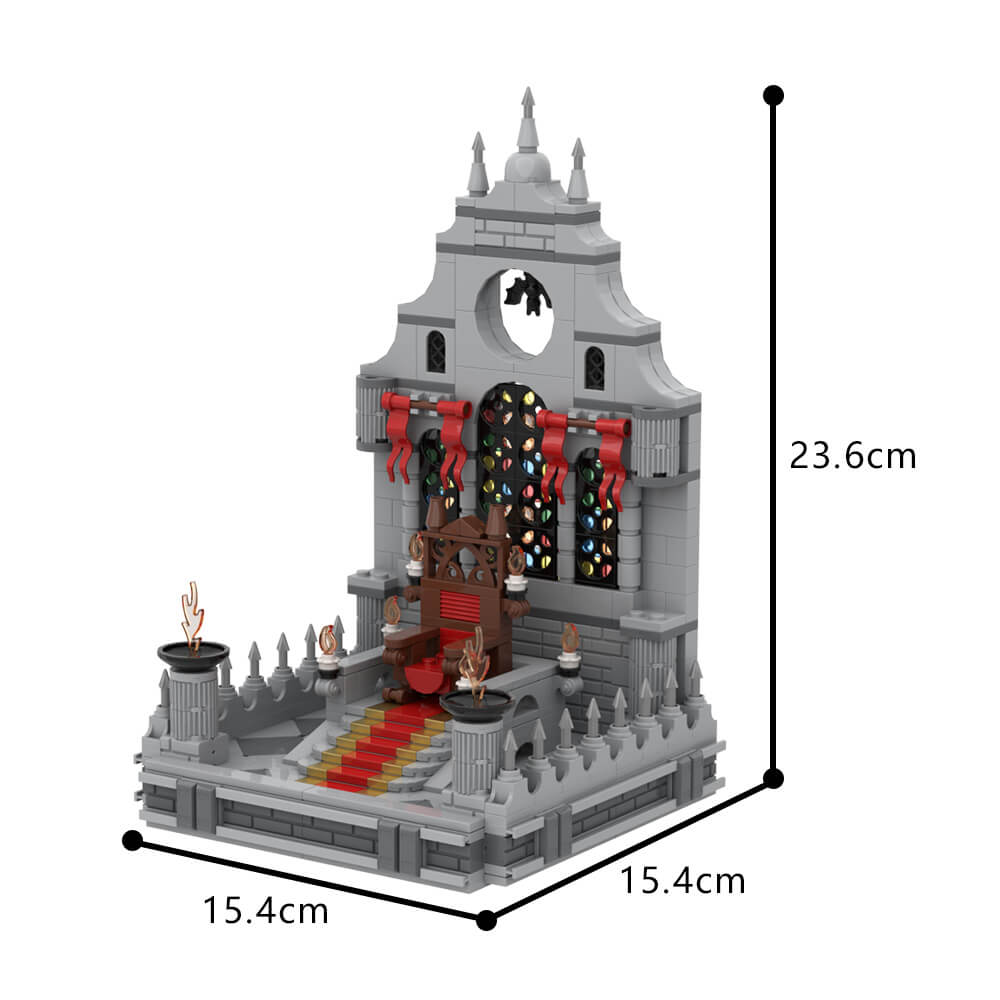 701PCS  Strahd'S Throne Room Dungeons & Dragons MOC Building Block Bricks |MocPixel Lego alternative store MOC-196572
