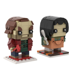 The Shining Brickheadz/ Mini Scene MOC Building Block Bricks |MocPixel Lego alternative store 
