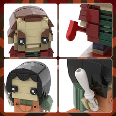 The Shinning Brickheadz/ Mini Scene MOC Building Block Bricks |MocPixel