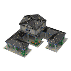 4709PCS Age Of Empires - Town Center (Britons) MOC Building Block Bricks |MocPixel