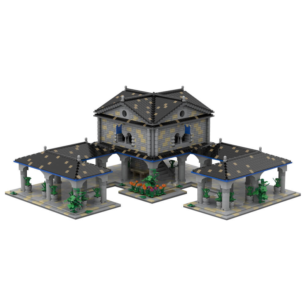 4709PCS Age Of Empires - Town Center (Britons) MOC Building Block Bricks |MocPixel