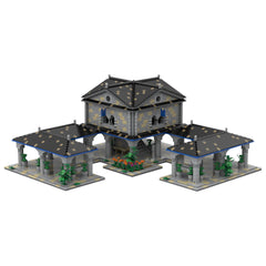 4709PCS Age Of Empires - Town Center (Britons) MOC Building Block Bricks |MocPixel