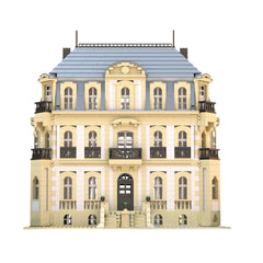 4621PCS Château Saint-Jean (Chateau Bugatti, Molsheim) MOC Building Block Bricks |MocPixel