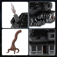 960PCS Monster House MOC Building Block Bricks |MocPixel