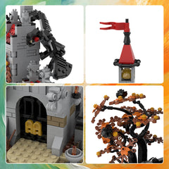 2253PCS Fright Knights - Basil'S Manor MOC Building Block Bricks |MocPixel