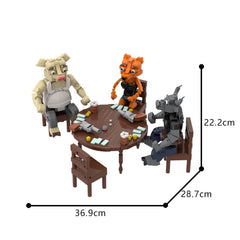 763PCS Liar's Bar MOC Building Block Bricks |MocPixel