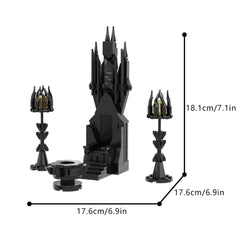 177PCS Saruman'S Throne MOC Building Block Bricks |MocPixel