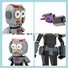 283PCS Rick and Morrty Purge Suit MOC Building Block Bricks |MocPixel