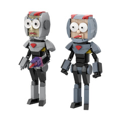 283PCS Rick and Morrty Purge Suit MOC Building Block Bricks |MocPixel
