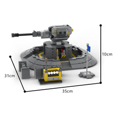 629PCS Helldivers 2 Seaf Artillery MOC Building Block Bricks |MocPixel