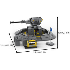 629PCS Helldivers 2 Seaf Artillery MOC Building Block Bricks |MocPixel