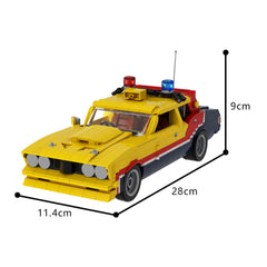 1255PCS 1:18 Mad Max - Falcon MOC Building Block Bricks |MocPixel