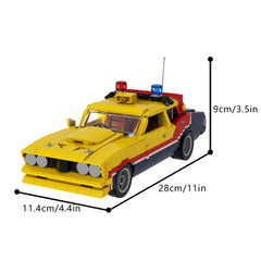 1255PCS 1:18 Mad Max - Falcon MOC Building Block Bricks |MocPixel