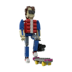 139PCS Marty Mcfly With Skate And Camera - The Future Part 1 MOC Building Block Bricks |MocPixel