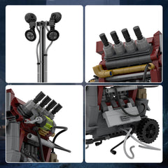 Dead By Daylight Generators MOC Building Block Bricks |MocPixel