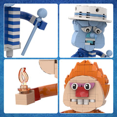 221PCS Heat Miser Snow Miser Ornaments MOC Building Block Bricks |MocPixel