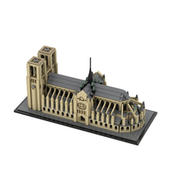 1838PCS Notre Dame Cathedral MOC Building Block Bricks |MocPixel