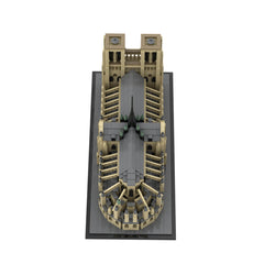 1838PCS Notre Dame Cathedral MOC Building Block Bricks |MocPixel
