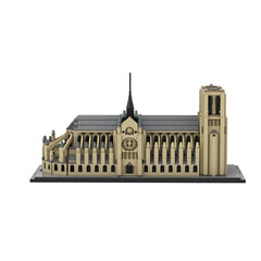1838PCS Notre Dame Cathedral MOC Building Block Bricks |MocPixel