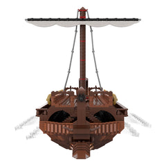 3706PCS Greek Bireme MOC Building Block Bricks |MocPixel